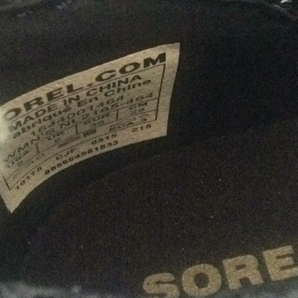 🆕 SOREL navy mesh boots- size 8 - Picture 8 of 8